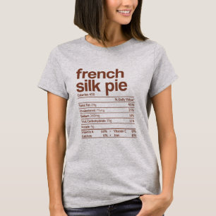 Französische Seidenraupenernährung Fakt Witziger T-Shirt