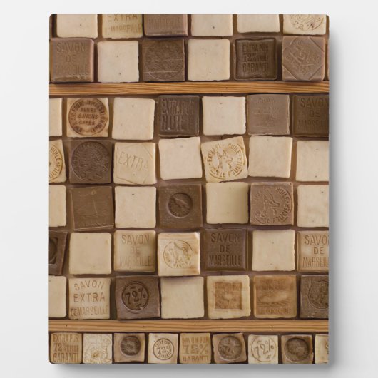 Französische Seife Fotoplatte (Vorderseite)