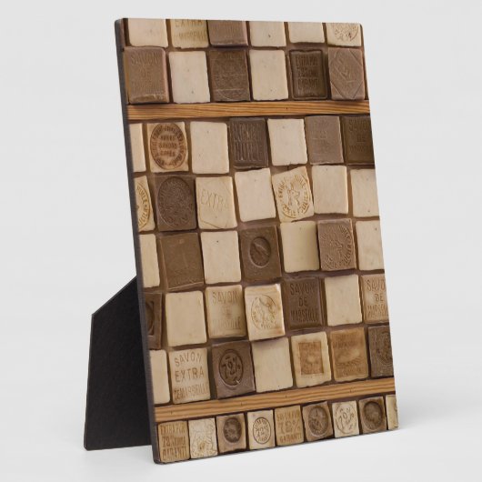 Französische Seife Fotoplatte (Seite)