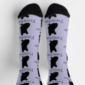 Französische Silhouette Socken (Oben)