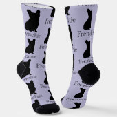 Französische Silhouette Socken (Gewinkelt)