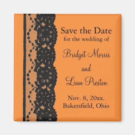 Französische Spitzen speichern das Datumsfenster ( Magnet (Vorne)