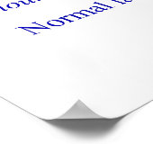 FRANZÖSISCHE Sprache Poster (Ecke)