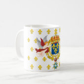 Französische Staats-Flagge (1632-1790) Kaffeetasse (Vorderseite Links)