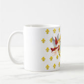 Französische Staats-Flagge (1632-1790) Kaffeetasse (Links)