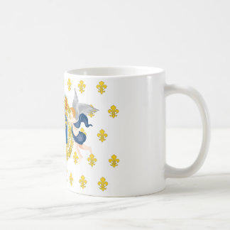 Französische Staats-Flagge (1632-1790) Kaffeetasse