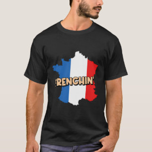 Französische Staatsangehörigkeit Französisches Erb T-Shirt