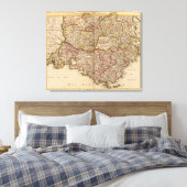 Französische Straßen Leinwanddruck (Insitu (Schlafzimmer))