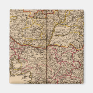 Französische Straßen Magnet