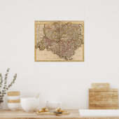 Französische Straßen Poster (Küche)