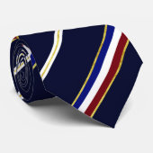 Französische Streifenflagge Krawatte (Gerollt)