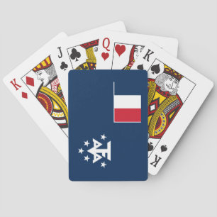 Französische Süd- und Antarktisgebiete Spielkarten