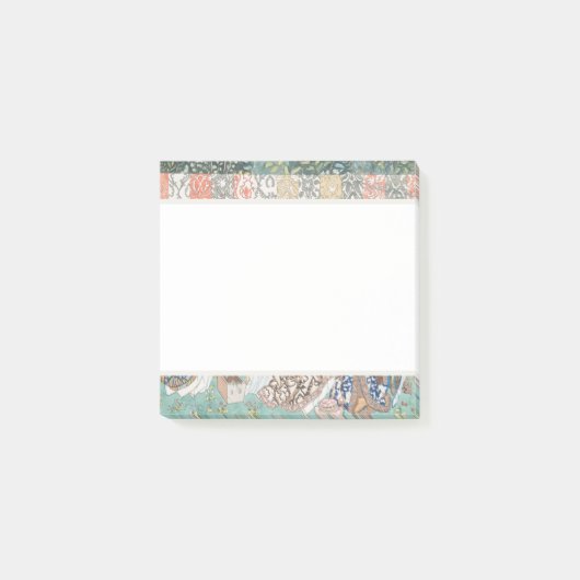 Französische Tapestry Post-it Klebezettel (Vorderseite)