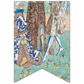 Französische Tapestry Wimpelkette (Zweite Fahne)