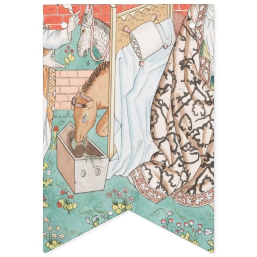 Französische Tapestry Wimpelkette (Erste Fahne)