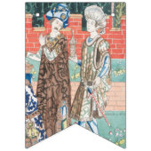 Französische Tapestry Wimpelkette (Dritte Fahne)