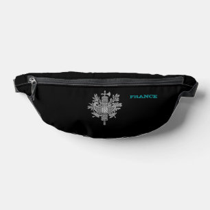 französische Tasche, französisches Wappen / Flagge Bauchtasche