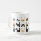 Französische Tasse Bulldog & Friends (Vorderseite Links)