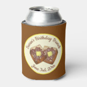 Französische Toast Butter und Syrup Diner Frühstüc Dosenkühler (Kanne Vorderseite)