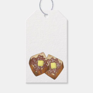 Französische Toast Butter und Syrup Diner Frühstüc Geschenkanhänger
