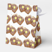 Französische Toast Butter und Syrup Diner Frühstüc Geschenkschachtel (Rückseite)