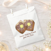 Französische Toast Butter und Syrup Diner Frühstüc Geschenktütchen (Ausgeschnitten)