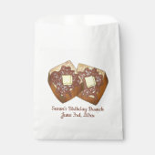 Französische Toast Butter und Syrup Diner Frühstüc Geschenktütchen (Vorderseite)