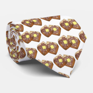 Französische Toast Butter und Syrup Diner Frühstüc Krawatte