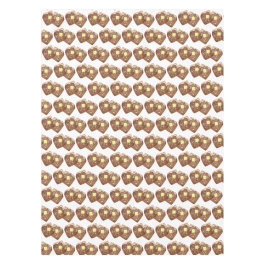 Französische Toast Butter und Syrup Diner Frühstüc Tischdecke (Vorderseite)