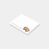 Französische Toast - ein Hinweis vom Küchenfrühstü Post-it Klebezettel (angewinkelt)