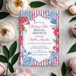 Französische Toile Brautparty, Gartenparty, Braut Einladung