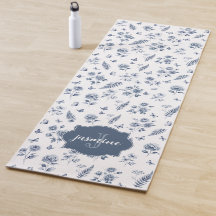 Französische Toile de Jouy Monogramm Name Chinosei