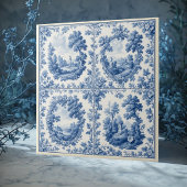 Französische Toile De Juoy Pastorale Rustikale Lan Fliese