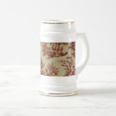 Französische Toile in Rosa Bierglas (VorderseiteRechts)