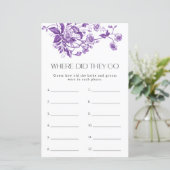 Französische Toilflorale, wo sie hingegangen sind  (Stehend Vorderseite)