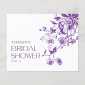 Französische Toilfloralie Brautparty (Rückseite)