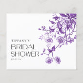 Französische Toilfloralie Brautparty (Rückseite)