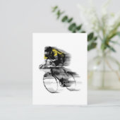 Französische Tour Postkarte (Stehend Vorderseite)