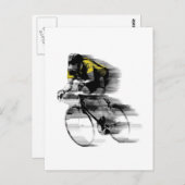 Französische Tour Postkarte (Vorne/Hinten)