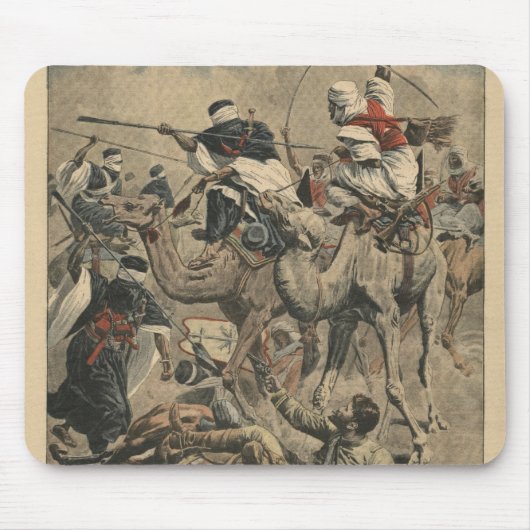 Französische Truppen in Sahara Mousepad (Vorne)