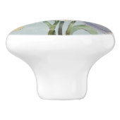 Französische Tulips Keramikknauf (Seitenansicht)