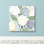 Französische Tulips Leinwanddruck (Insitu (Holzboden))