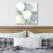 Französische Tulips Leinwanddruck (Insitu (Schlafzimmer))