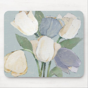 Französische Tulips Mousepad
