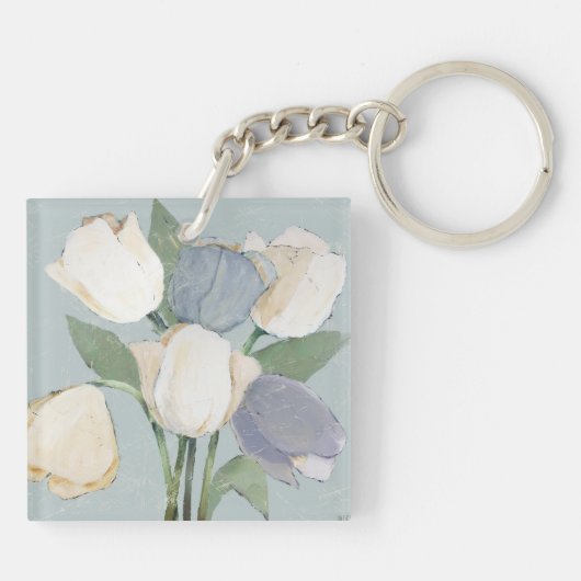 Französische Tulips Schlüsselanhänger (Rückseite)