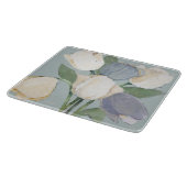 Französische Tulips Schneidebrett (Ecke)