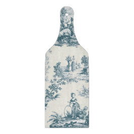 Französische Tulle de jouge sage green elegant Gla Schneidebrett