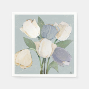 Französische Tulpen Serviette