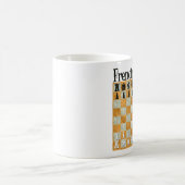 Französische Verteidigung Kaffeetasse (Mittel)
