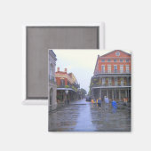 Französische Viertel New Orleans Magnet (Vorderseite/Rückseite)
